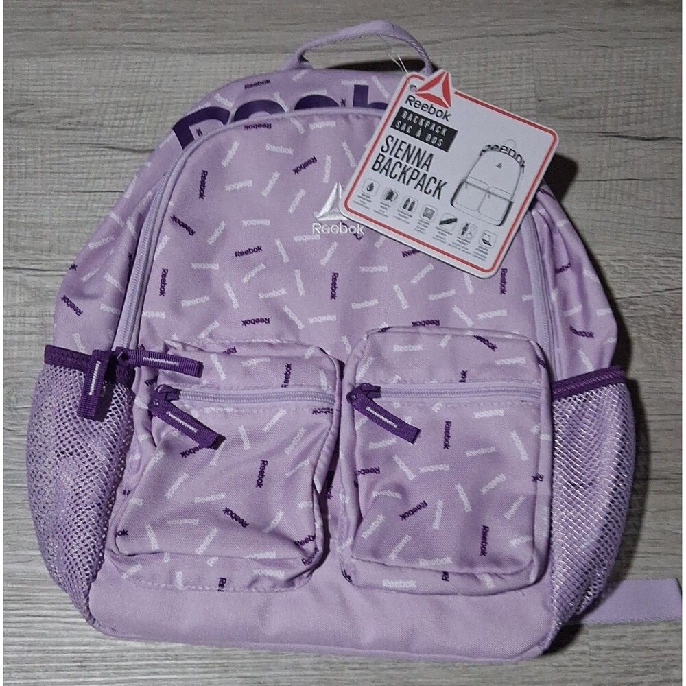 Reebok Sienna Backpack Purple Girls